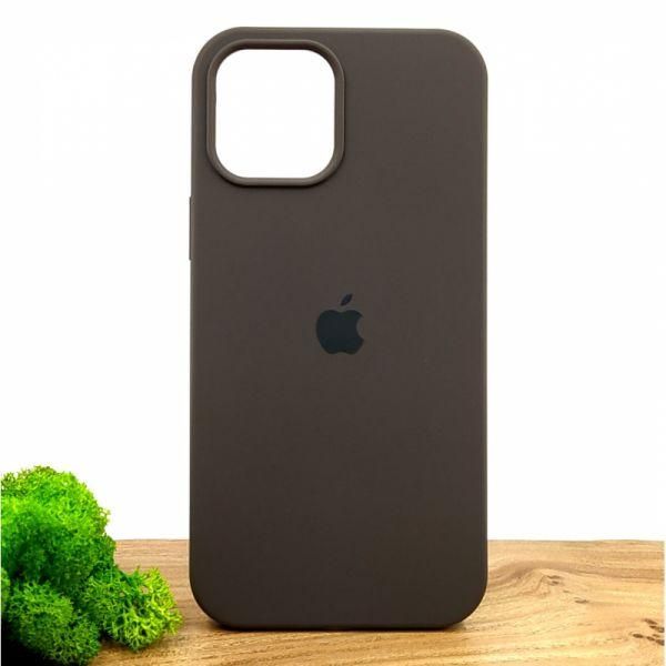 Чохол Silicone Case для iPhone 12 Pro Max (6.7) Coffee
