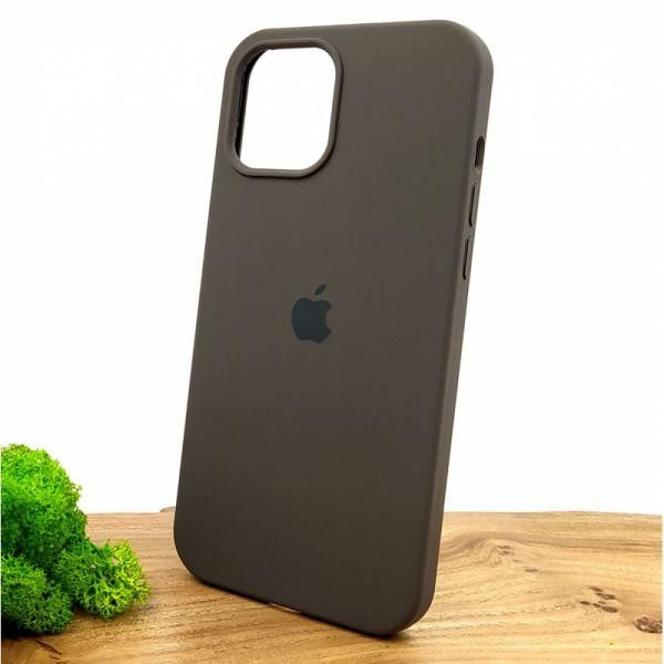 Чохол Silicone Case для iPhone 12 Pro Max (6.7) Coffee
