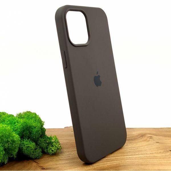 Чохол Silicone Case для iPhone 12 Pro Max (6.7) Coffee