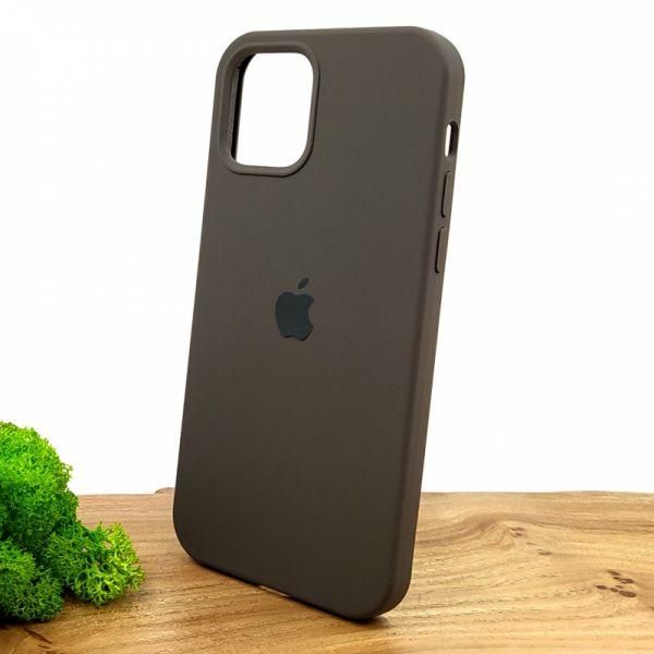 Чохол Silicone Case для для iPhone 12/12 Pro Coffee