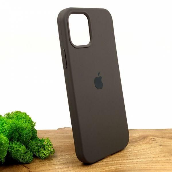 Чохол Silicone Case для для iPhone 12/12 Pro Coffee