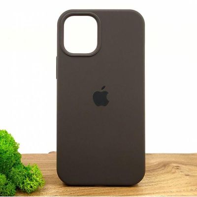 Чохол Silicone Case для iPhone 12 Mini (5.4) Coffee(зас.тов.)