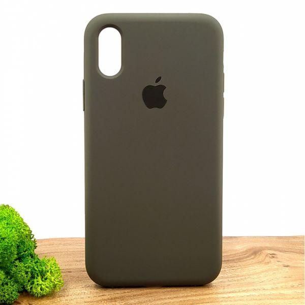 Чохол Silicone Case для iPhone X/Xs Taupe