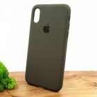 Чохол Silicone Case для iPhone X/Xs Taupe