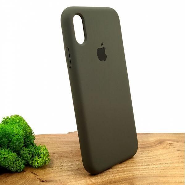 Чохол Silicone Case для iPhone X/Xs Taupe