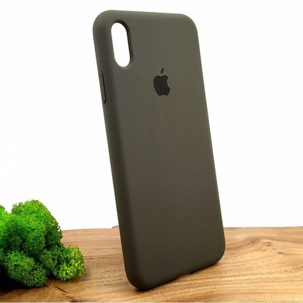 Чохол Silicone Case для iPhone Xs MAX Taupe