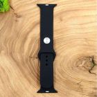 Силіконовий ремінець для Apple Watch Braided Black 42/44mm