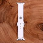 Силіконовий ремінець для Apple Watch Braided White 42/44 mm