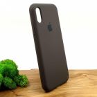 Чохол Silicone Case для iPhone X/Xs Coffee
