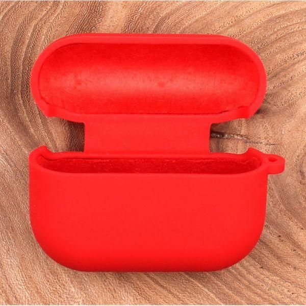 Оригінальний матовий чохол Silicone Case для AirPods Pro Original Assembly Red