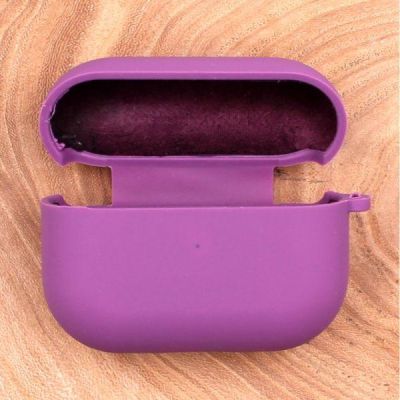Оригінальний матовий чохол Silicone Case для AirPods Pro Original Assembly Purple