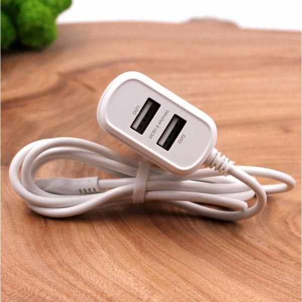 Зарядний пристрій Remax RP-U22 2 USB + кабель Type-C(зас.тов.)