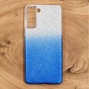 Силіконовий чохол VAJA градієнт для Samsung S21+ Blue(зас.тов.)