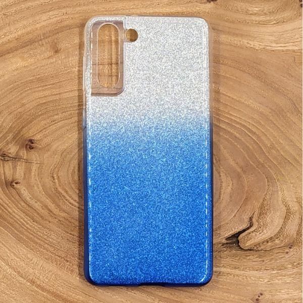 Силіконовий чохол VAJA градієнт для Samsung S21+ Blue(зас.тов.)