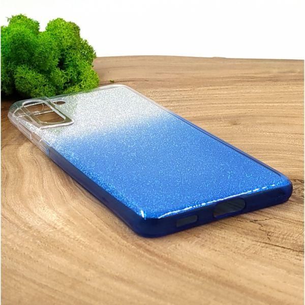 Силіконовий чохол VAJA градієнт для Samsung S21+ Blue(зас.тов.)