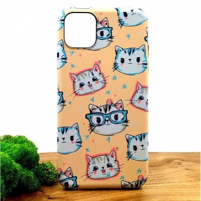 Люмінесцентний чохол LUXO Happy Cat iPhone 11 Pro Max(зас.тов.)