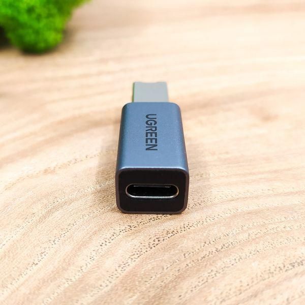 Металевий перехідник Type-C to USB-B (принтер) UGREEN US382(зас.тов.)