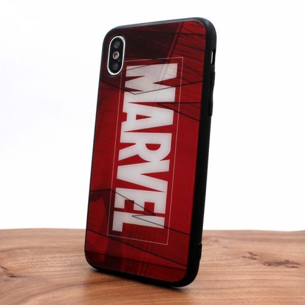 Чохол із принтом Marvel для iPhone XS(зас.тов.)