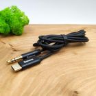 Кабель AUX - Type-C Baseus Yiven M01 Black