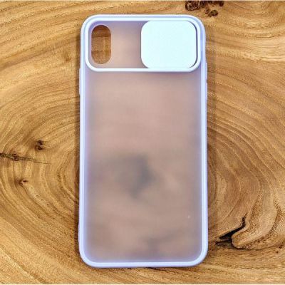 Чохол HOCO Smoke case Camera Protection для iPhone XS MAX Lilac(зас.тов.)