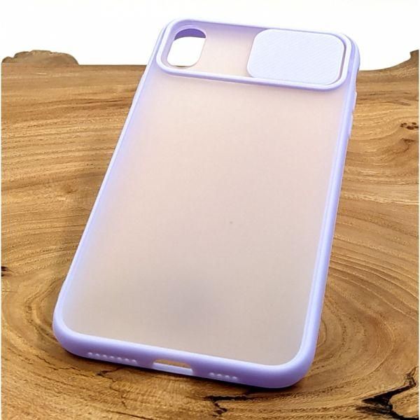 Чохол HOCO Smoke case Camera Protection для iPhone XS MAX Lilac(зас.тов.)