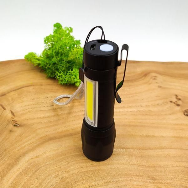 Кишеньковий акумуляторний LED-ліхтарик з USB-зарядкою Powerdex PD-5568 Plus