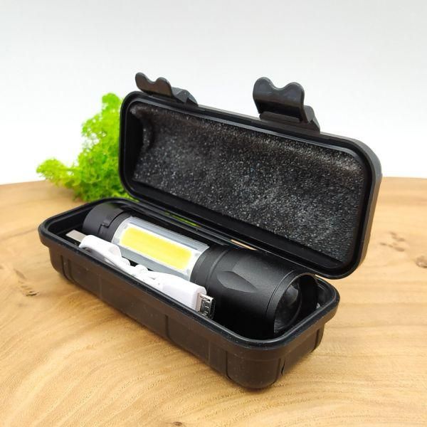 Кишеньковий акумуляторний LED-ліхтарик з USB-зарядкою Powerdex PD-5568 Plus