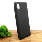 Силіконовий  чохол Simin Style для Samsung A01 Core Black(зас.тов.)