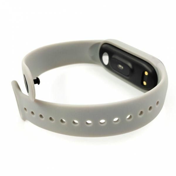 Силіконовий ремінець-браслет TCCG для Mi Band 5 Gray