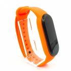 Силіконовий ремінець-браслет TCCG для Mi Band 5 Orange(зас.тов.)