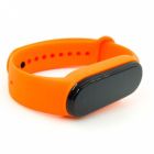 Силіконовий ремінець-браслет TCCG для Mi Band 5 Orange(зас.тов.)