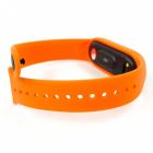 Силіконовий ремінець-браслет TCCG для Mi Band 5 Orange(зас.тов.)