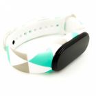Силіконовий ремінець-браслет TCCG для Mi Band 5 Triangles(зас.тов.)