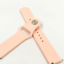 Силіконовий ремінець 20 мм для фітнес-браслета Amazfit Peach