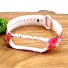 Силіконовий ремінець браслет для Mi Band 5 Flamingo Pink