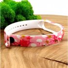 Силіконовий ремінець браслет для Mi Band 5 Flamingo Pink