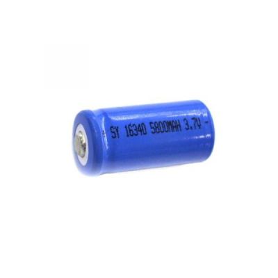 Батарейка, що перезаряджається, у ліхтарик 16340 3.7V 5800 mAh(зас.тов.)