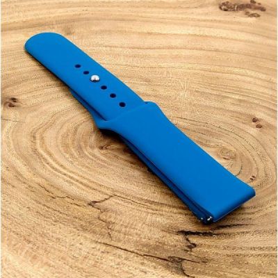Силіконовий Ремінець Amazfit/Philips Q1/G4/X16/Mi A6 Blue Green