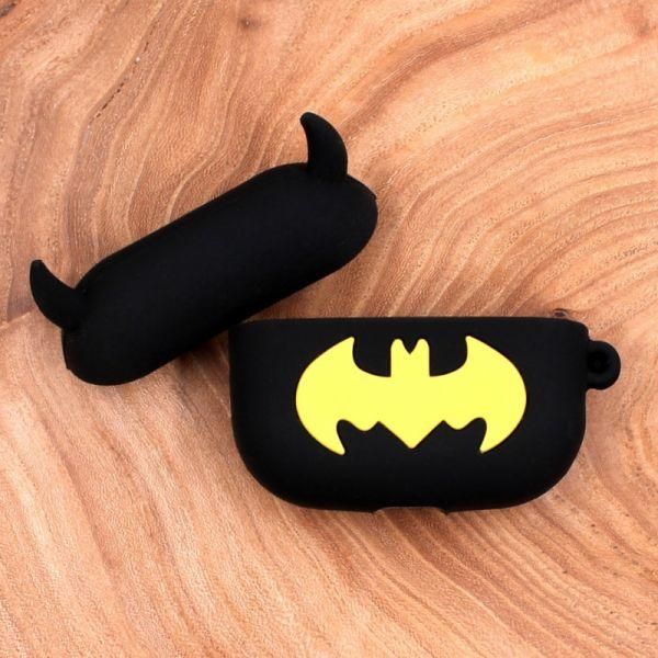 Ударостійкий силіконовий чохол для Apple AirPods Pro Rubber Batman(зас.тов.)