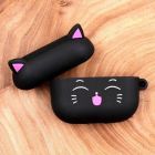 Ударостійкий силіконовий чохол для Apple AirPods Pro Toy Cat Black(зас.тов.)