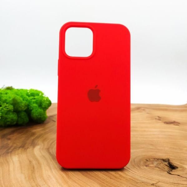Чохол Silicone Case для для iPhone 12 Pro Max Red