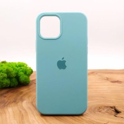 Чохол Silicone Case для iPhone 12/12 Pro Mint