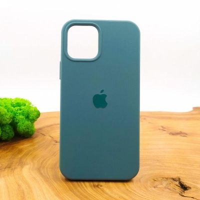 Чохол Silicone Case для iPhone 12 Pro Max Pine Green