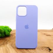 Чохол Silicone Case для iPhone 12 (6.7) Light Purple(зас.тов.)