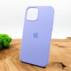 Чохол Silicone Case для iPhone 12 (6.7) Light Purple(зас.тов.)