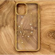 Силіконовий чохол Kings Bar зі стразами для iPhone 12 (6.7) Butterfly(зас.тов.)