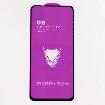 Захисне скло HOCO Full Glue Glass для Huawei Honor 20 Black(зас.тов.)