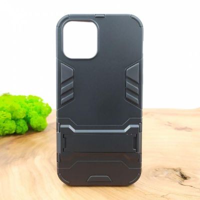 Протиударний чохол із підставкою Honor Design iPhone 12 (6.7)(зас.тов.)
