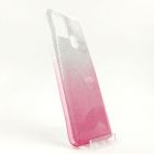Силіконовий чохол із блискітками VAJA Samsung A21S Pink(зас.тов.)