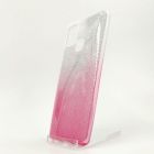 Силіконовий чохол із блискітками VAJA Samsung A21S Pink(зас.тов.)